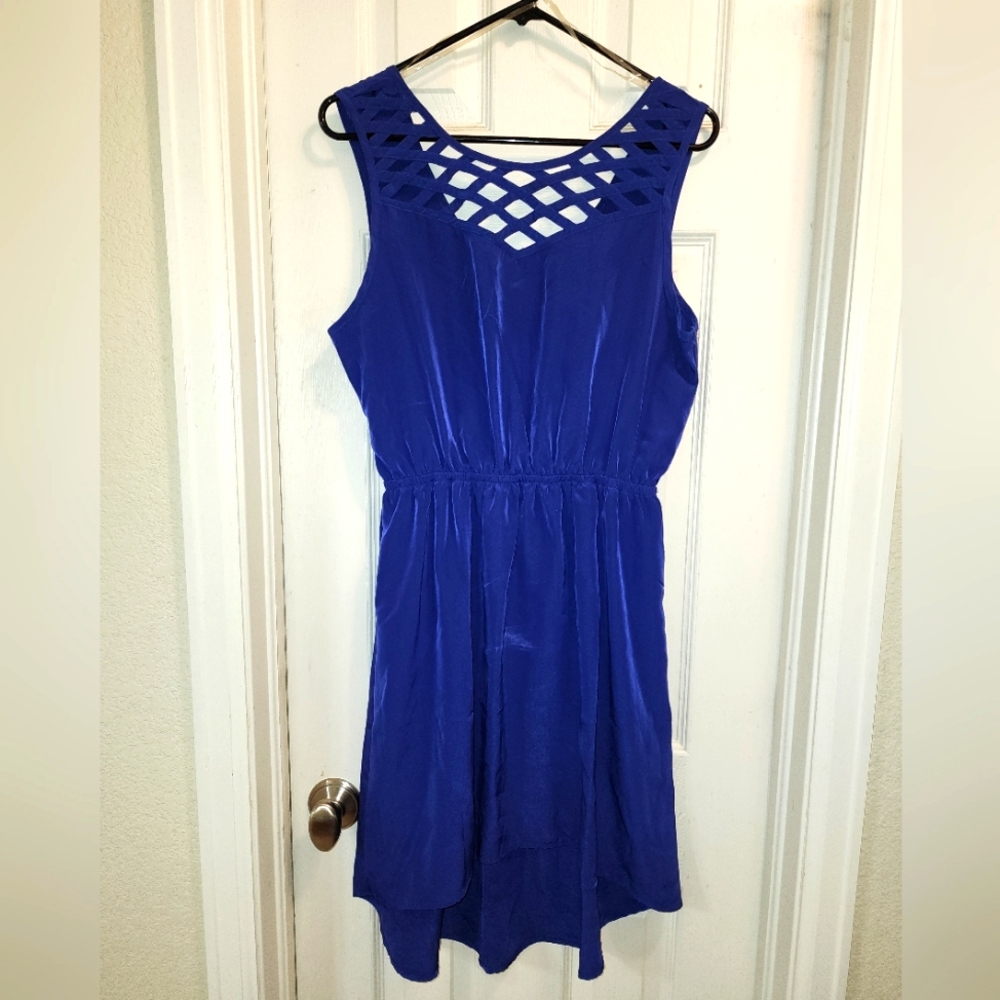 NWOT One Clothing Blue Dress